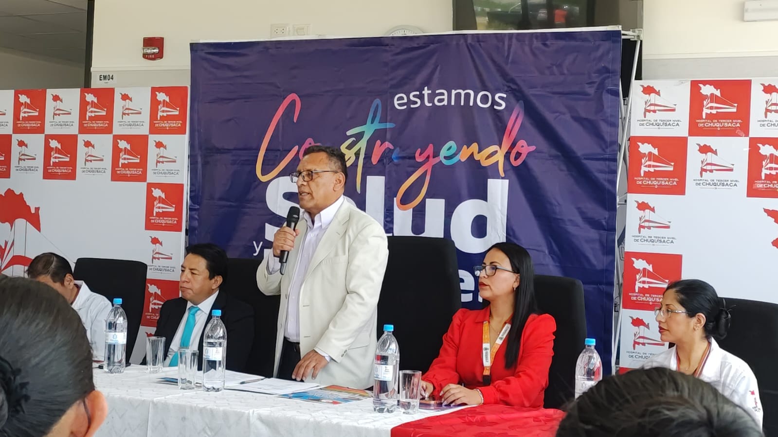Gobierno entrega sala de Emergencias del Hospital de Tercer Nivel de Chuquisaca con 44 nuevos ítems médicos