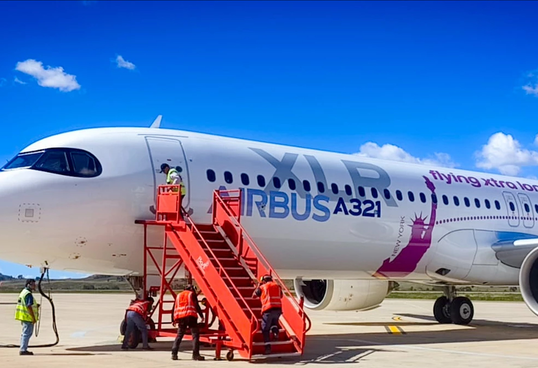AIRBUS A321 XLR PONE A PRUEBA SU RENDIMIENTO EN BOLIVIA A (3.104 M S. N. M)