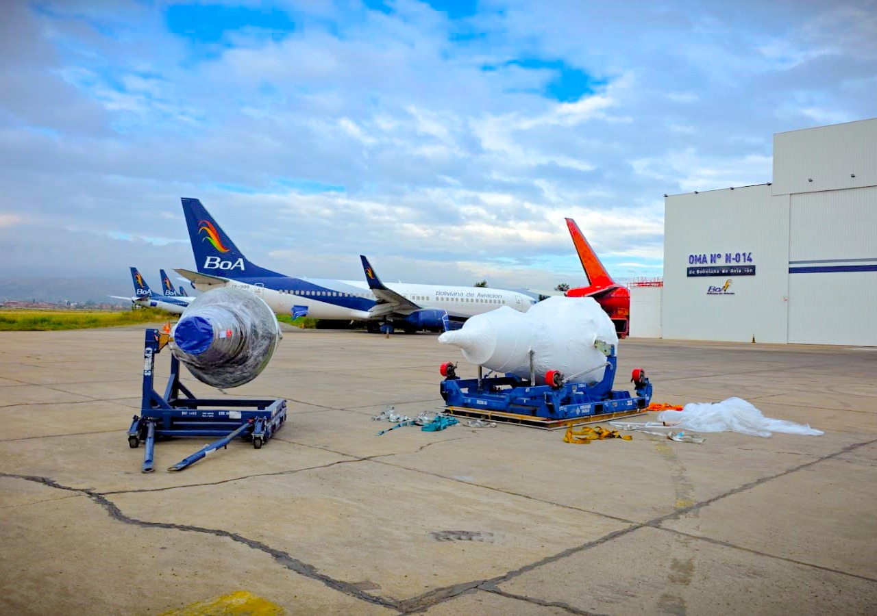 FORTALECIMIENTO DE BOA LLEGAN MOTORES PARA AMPLIAR LA FLOTA