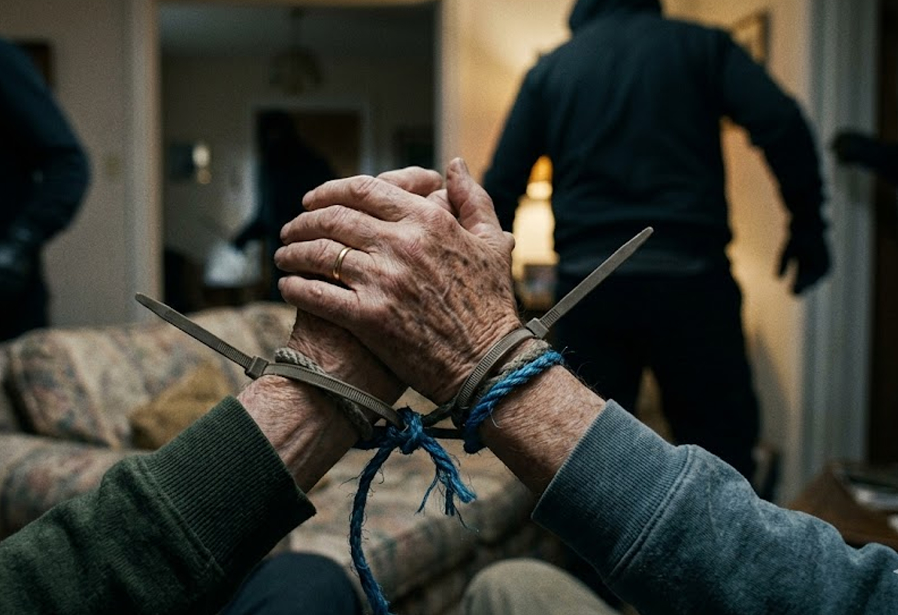 VIOLENTO ATRACO EN VILLA FÁTIMA: ADULTOS MAYORES ATACADOS EN SU VIVIENDA