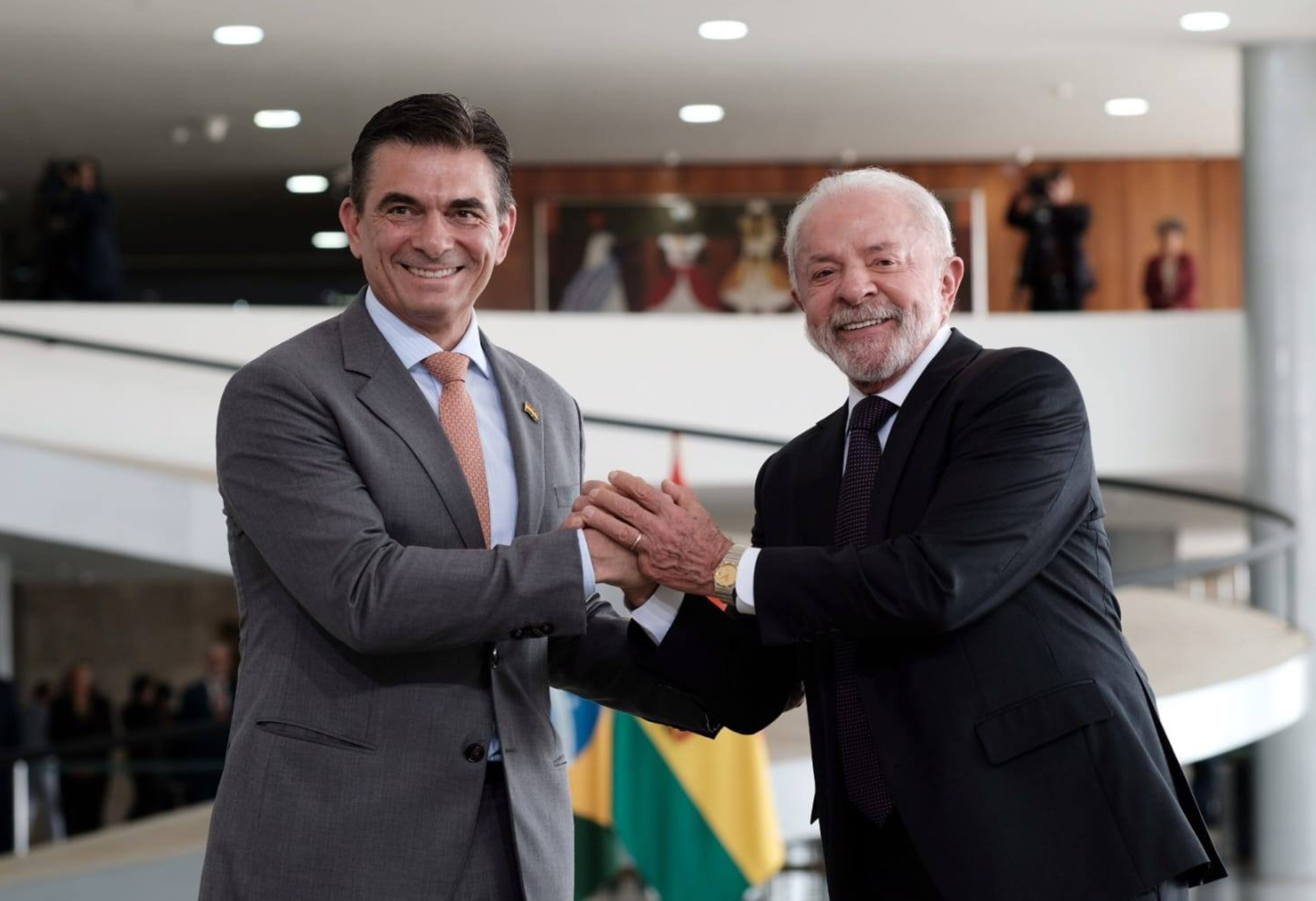 PRESIDENTE PAZ IMPULSA INVERSIONES Y COOPERACIÓN PRODUCTIVA EN BRASIL