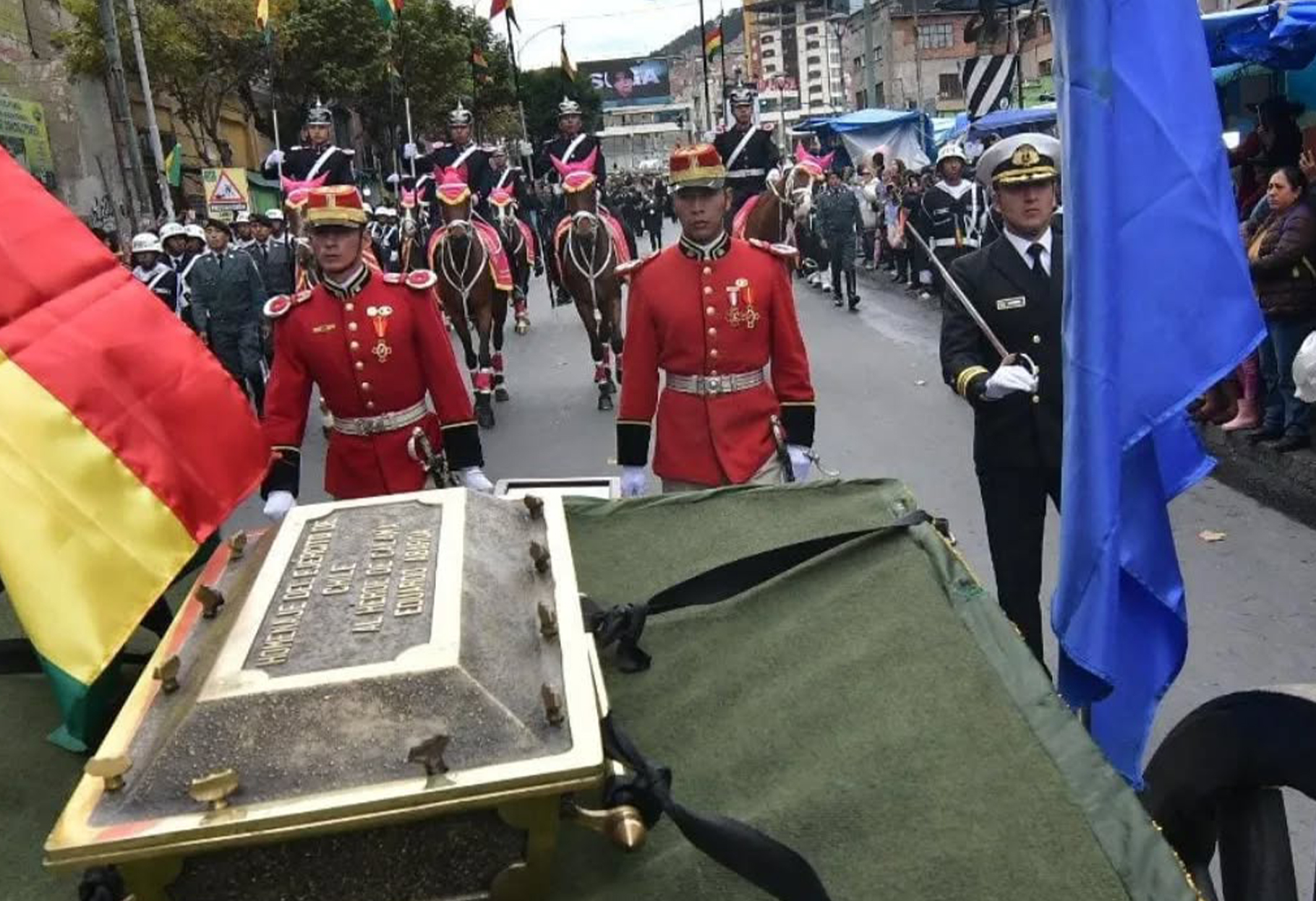 PRESIDENTE PAZ ENCABEZÓ ACTO POR LOS 147 ANIVERSARIO DE LA GUERRA DEL PACÍFICO