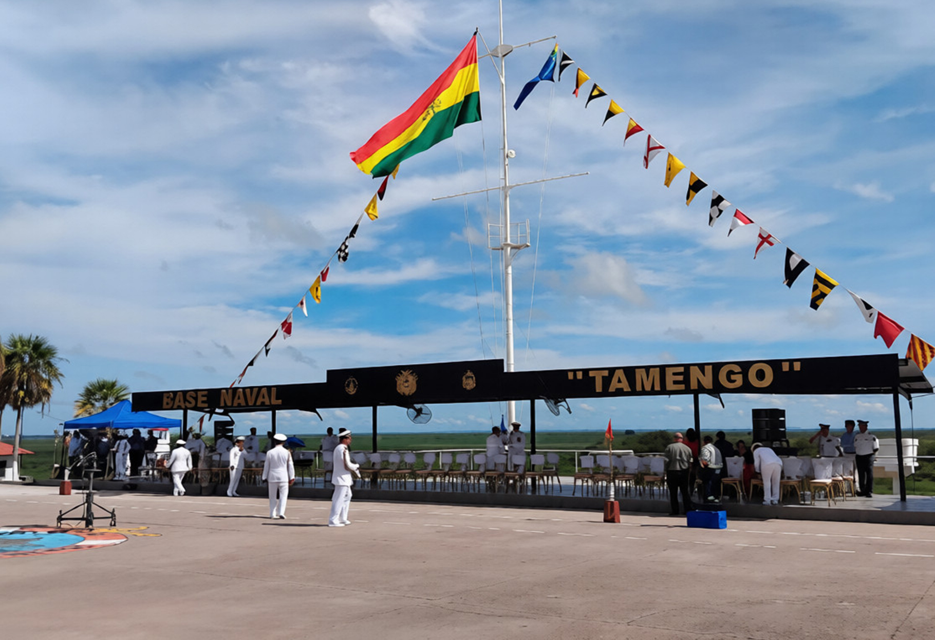 DÍA DEL MAR: ACTOS OFICIALES EN LA PAZ Y CONMEMORACIÓN PRESIDENCIAL EN PUERTO QUIJARRO